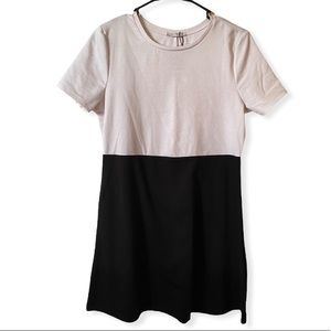 ZARA Trafaluc Black & White Mini Dress